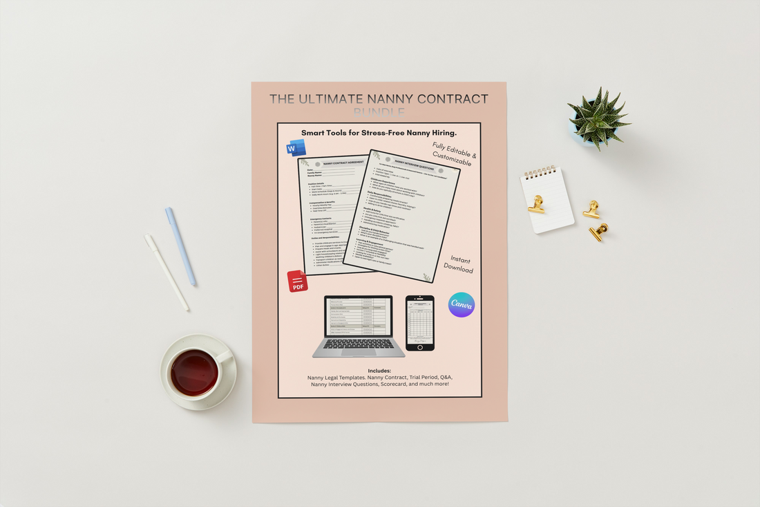 Nanny Contract Bundle